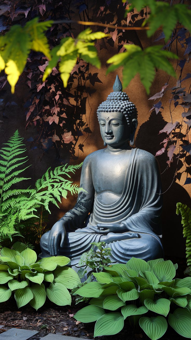 Create a Dedicated Space for Garden Statuary