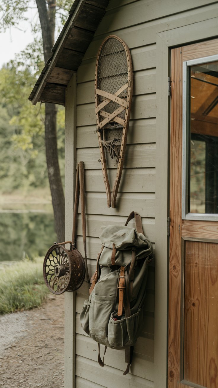 Display Vintage Outdoor Gear