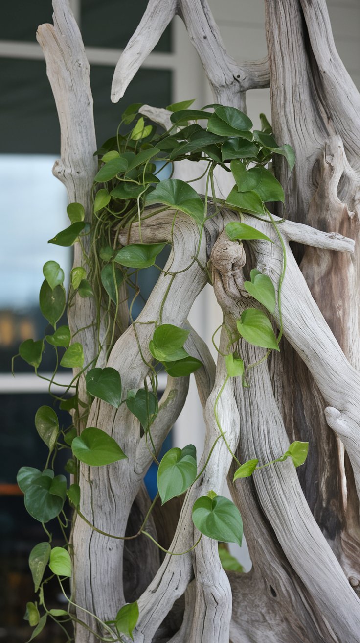 Driftwood Climbing Structure