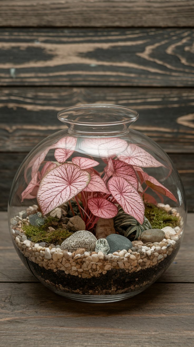 Fittonia ‘Pink Angel’ (Nerve Plant)