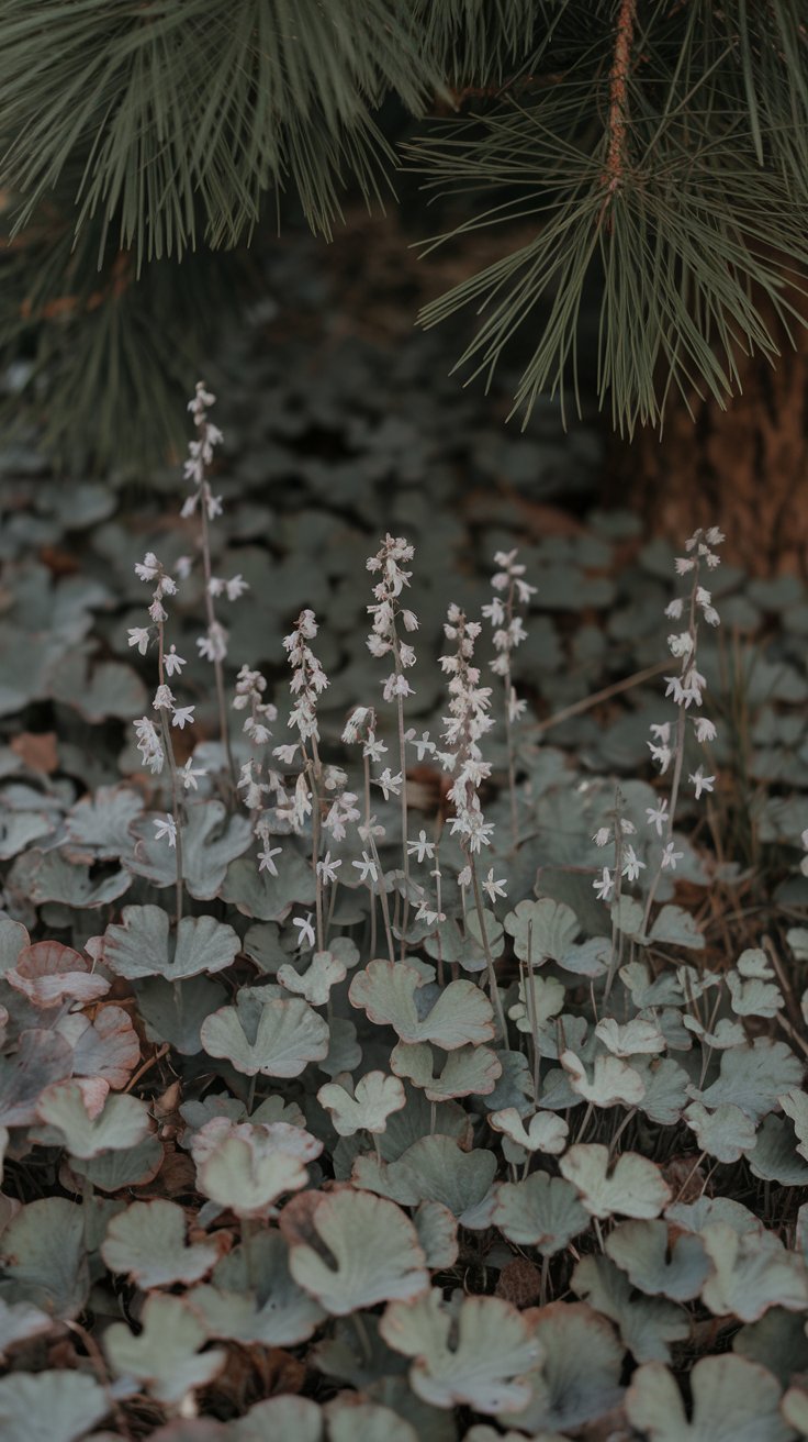 Foamflower (Tiarella cordifolia)
