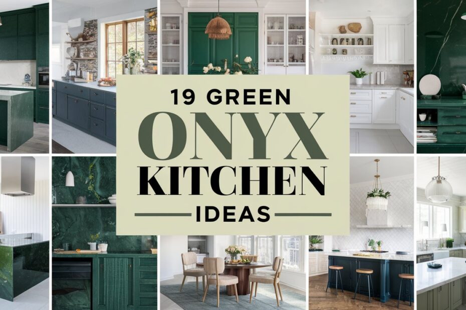 Green Onyx Kitchen Ideas
