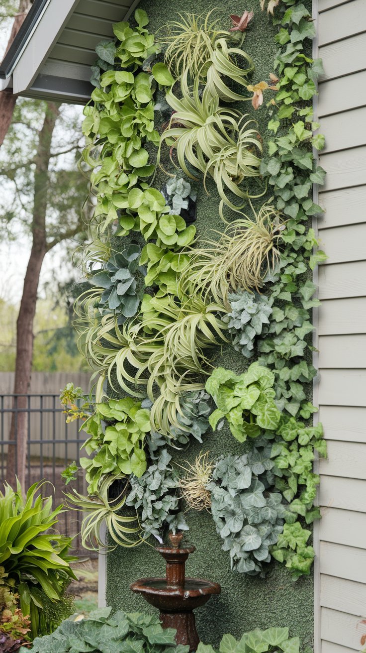 Install a Vertical Garden Wall