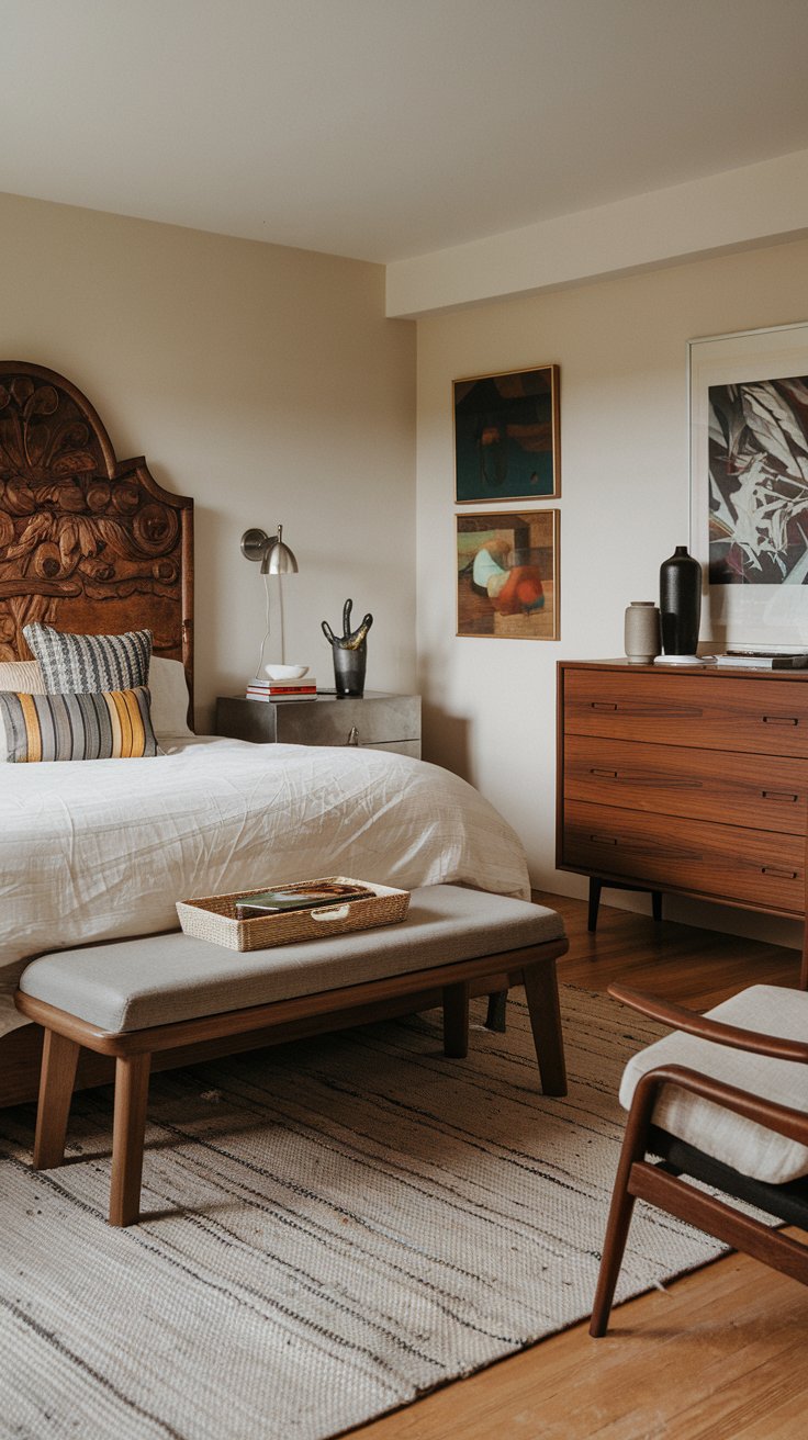 Mix Vintage and Modern Furniture