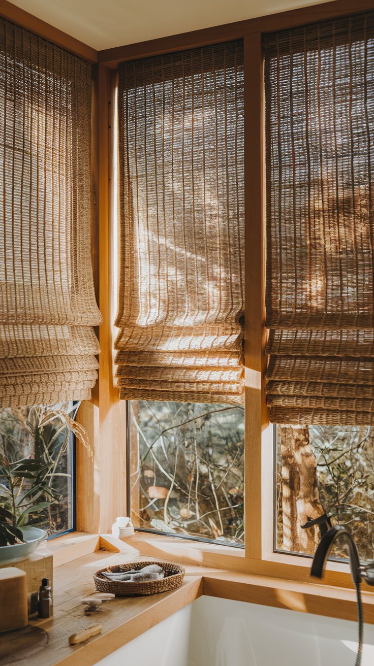 Natural Fiber Window Treatments