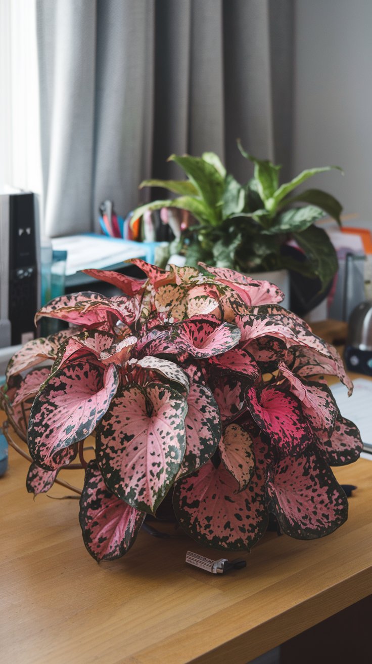 Pink Polka Dot Plant (Hypoestes phyllostachya)