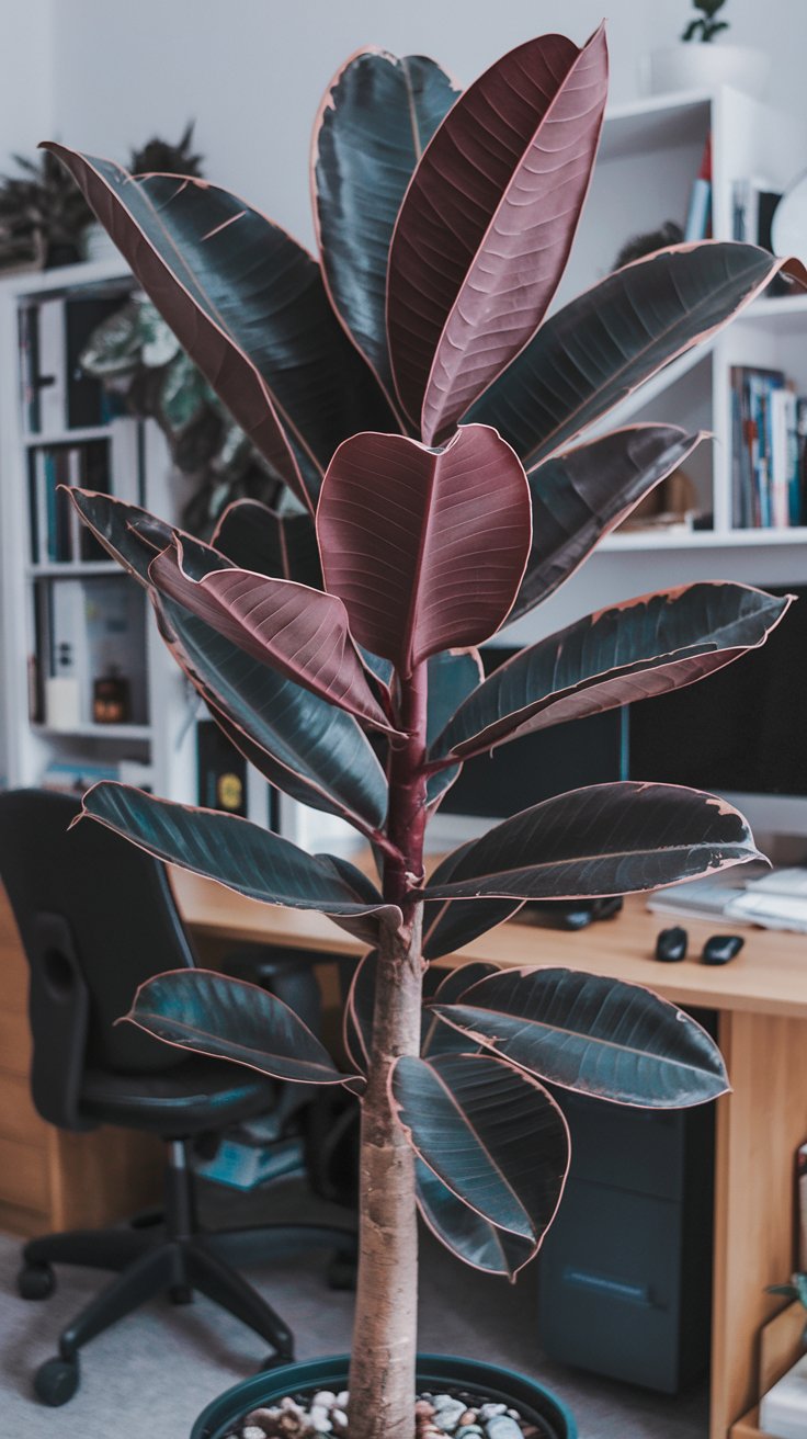 Rubber Plant (Ficus elastica)