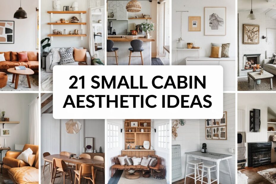 Small Cabin Aesthetic Ideas