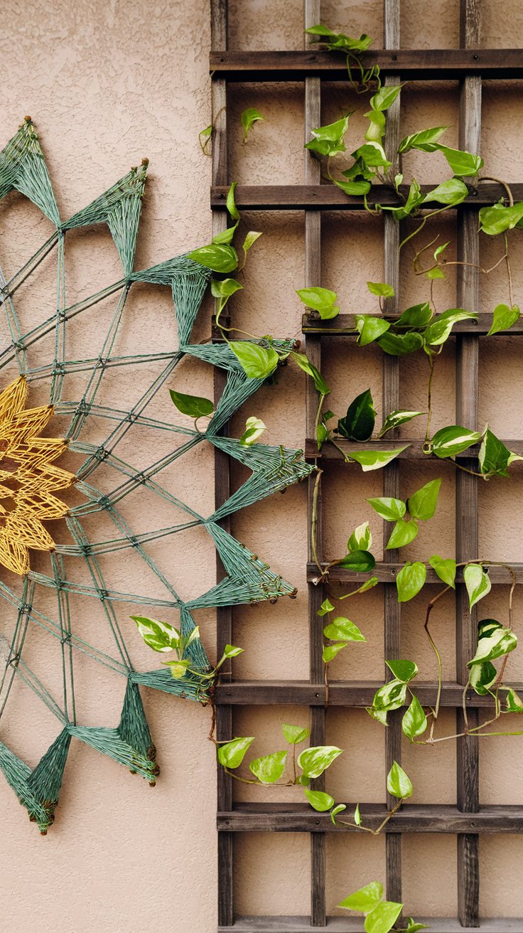 String Art Trellis