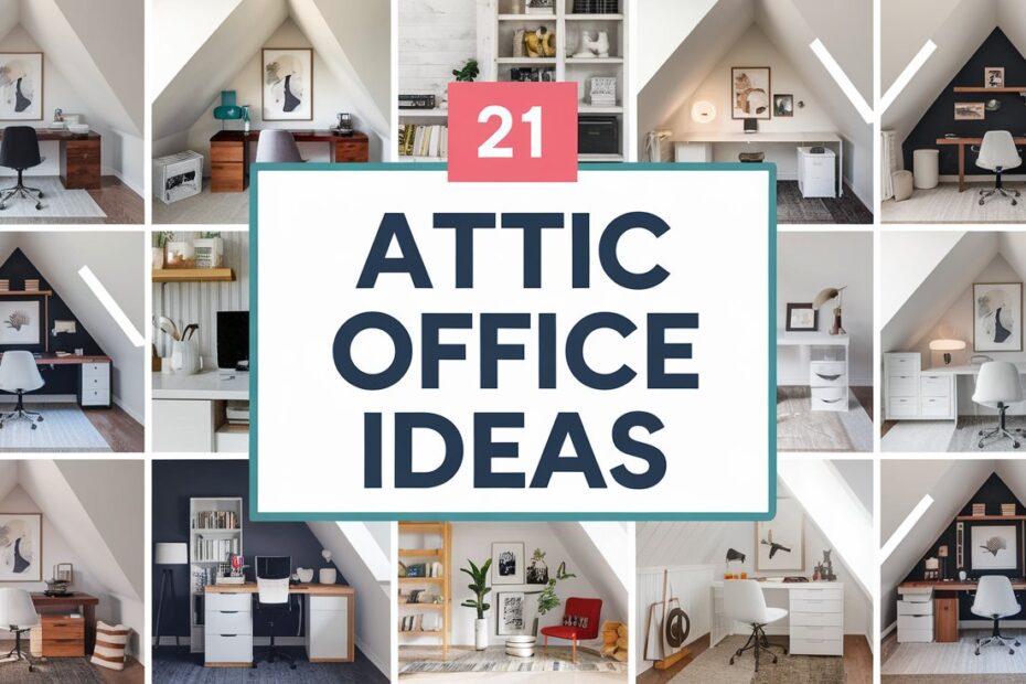 Attic Office Ideas
