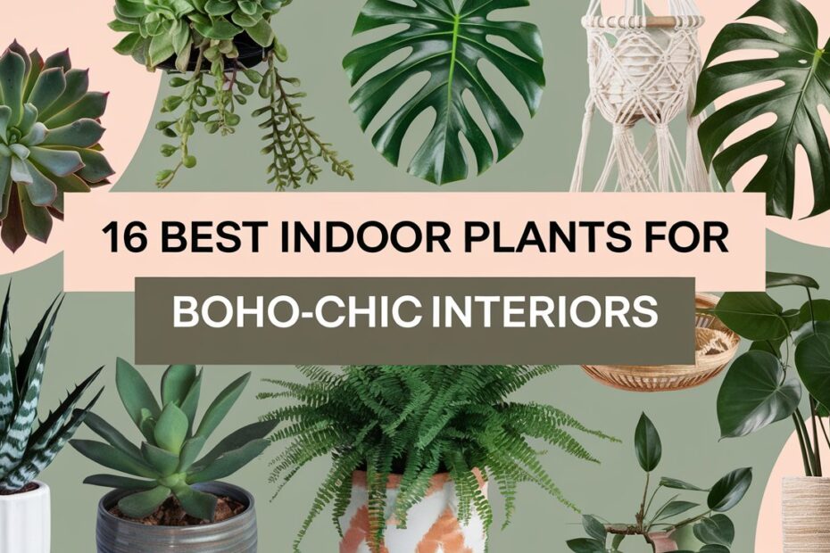 Best Indoor Plants for Boho-Chic Interiors