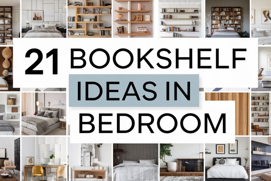 Bookshelf Ideas in Bedroom