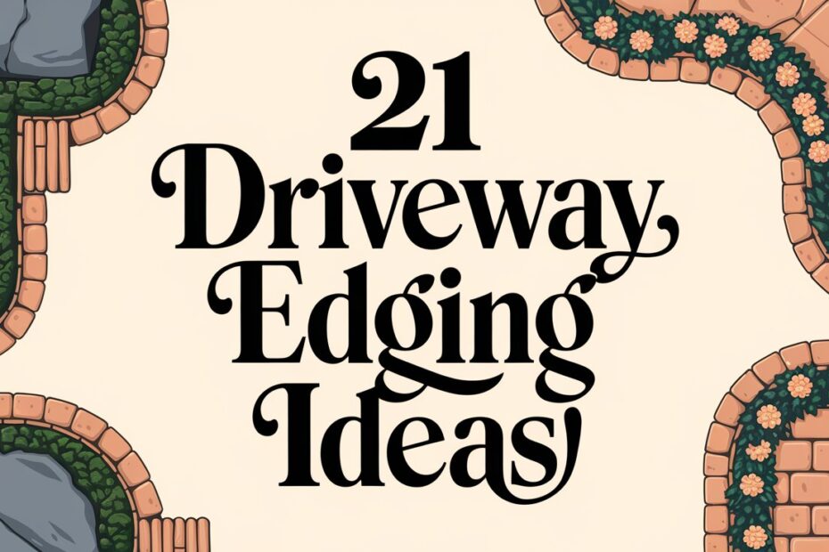 Driveway Edging Ideas