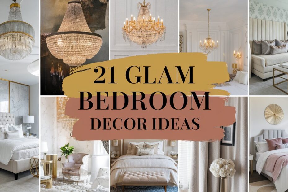 Glam Bedroom Decor Ideas