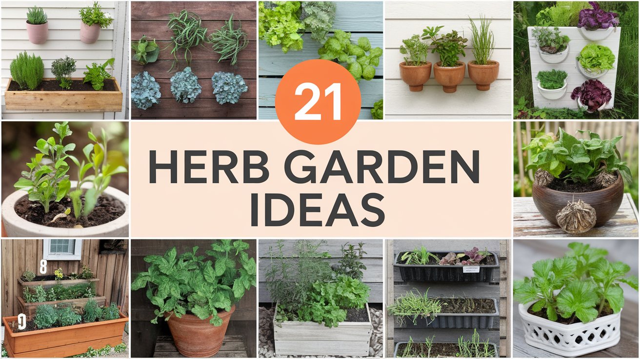 21 Herb Garden Ideas to Grow Fresh Herbs in Any Space