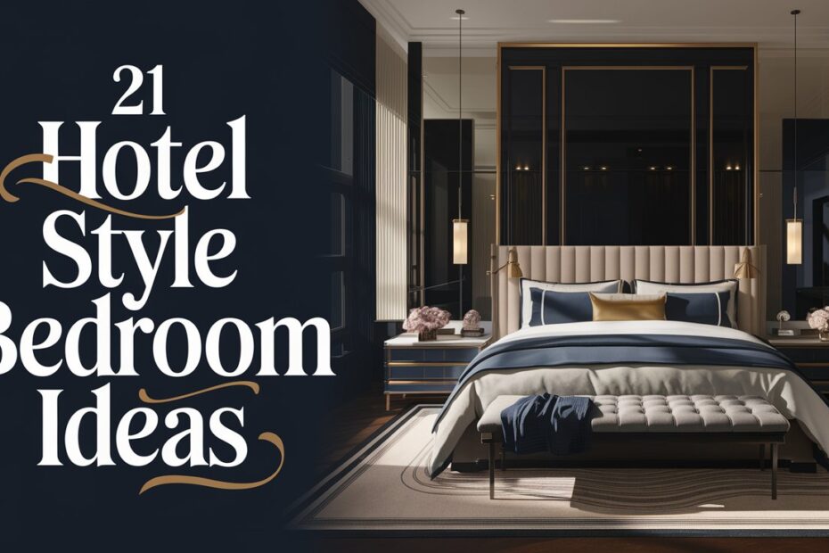Hotel Style Bedroom Ideas