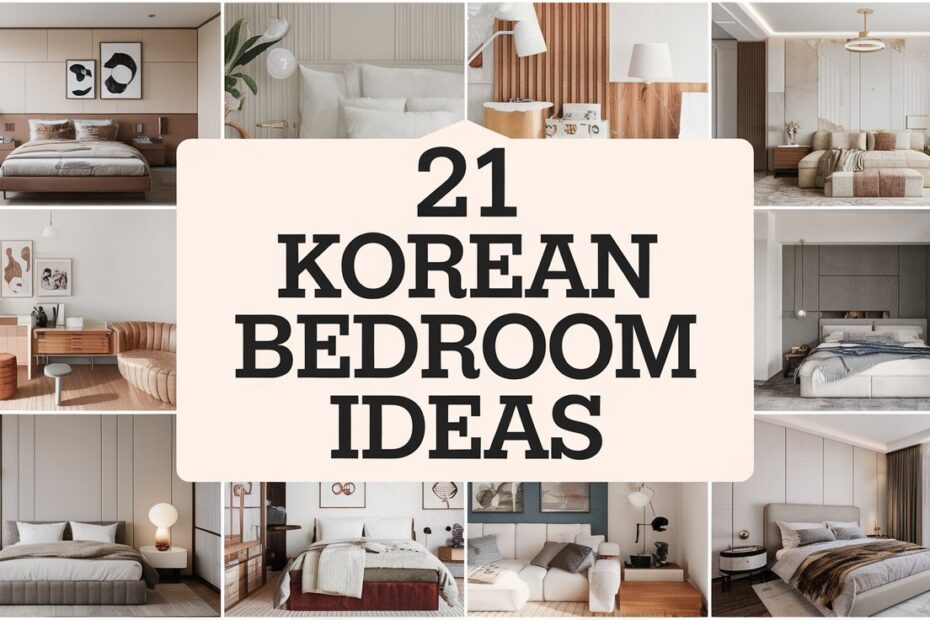 Korean Bedroom Ideas