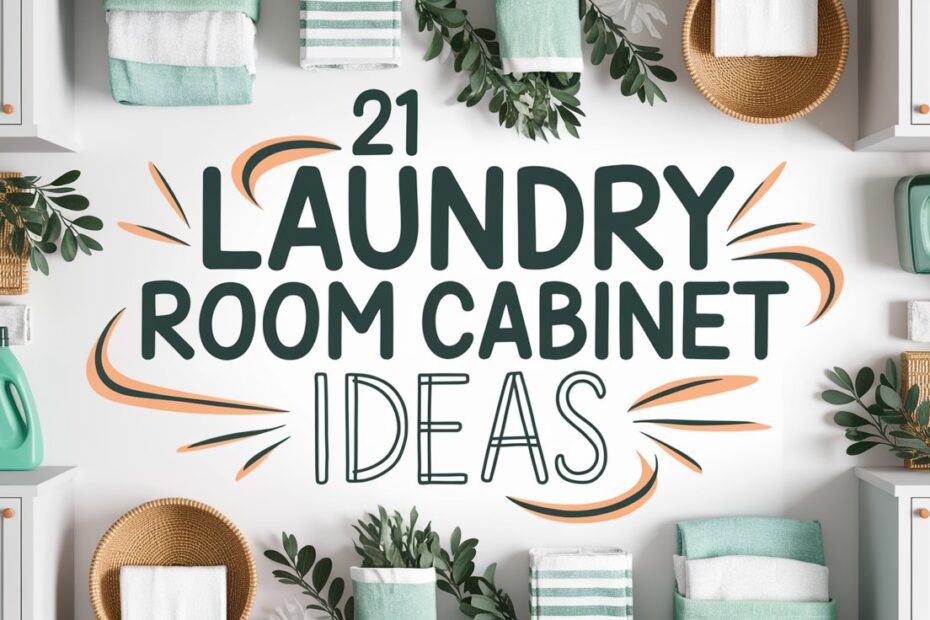 Laundry Room Cabinet Ideas
