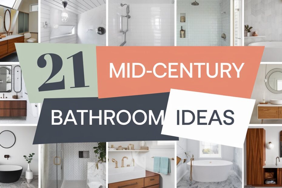 Mid-Century Bathroom Ideas