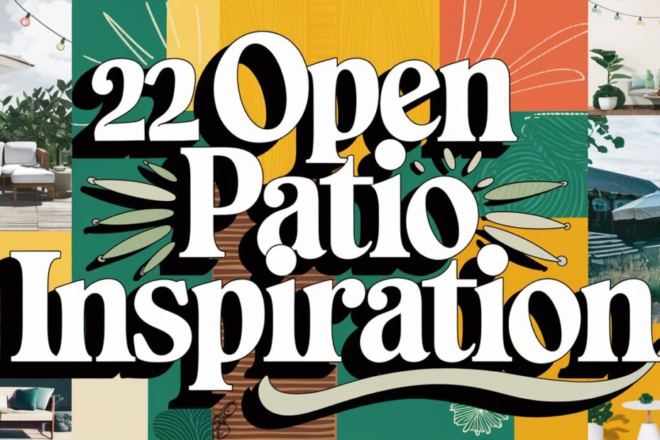 Open Patio Inspiration