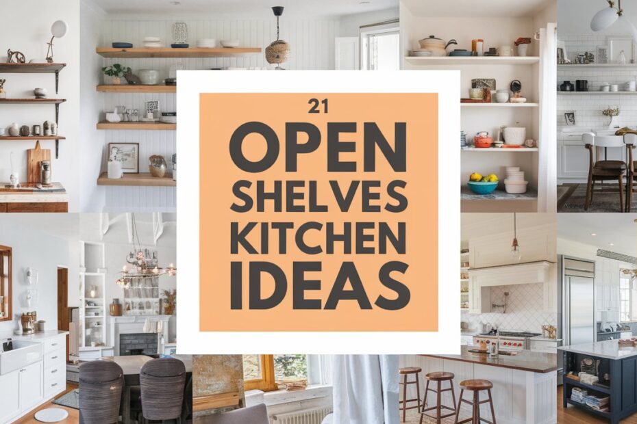 Open Shelves Kitchen Ideas