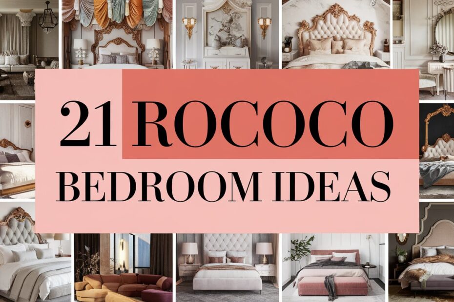 Rococo Bedroom Ideas