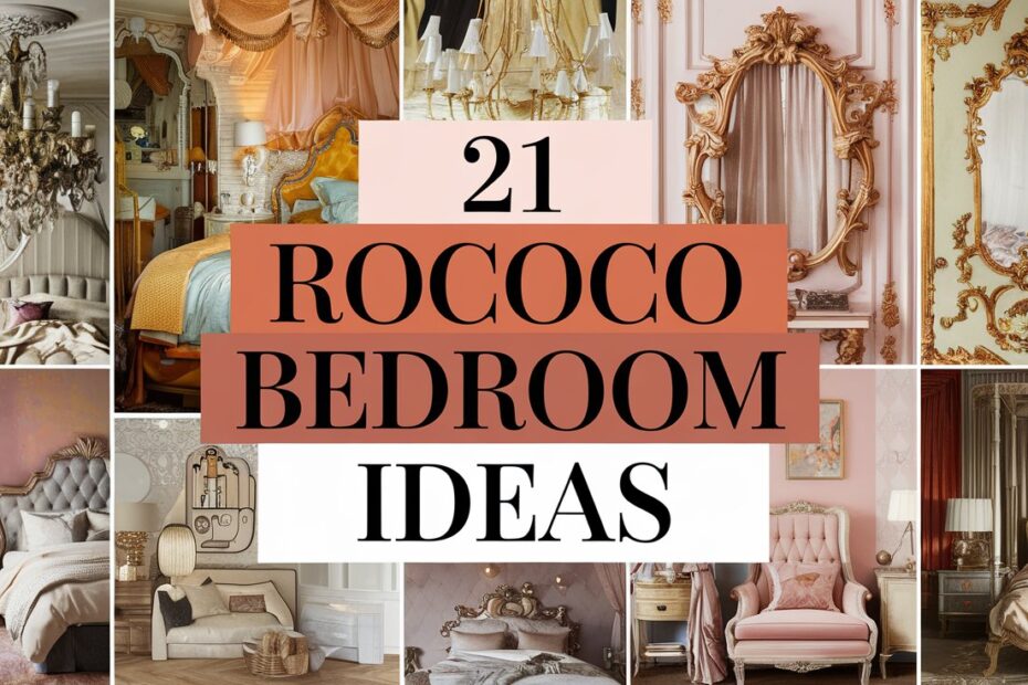 Rococo Bedroom Ideas