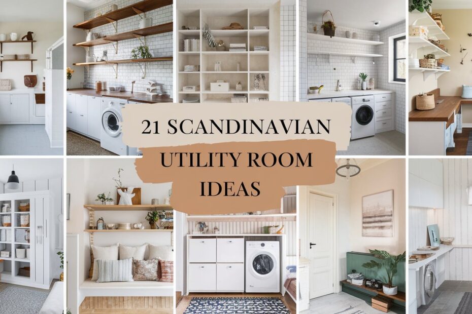 Scandinavian Utility Room Ideas