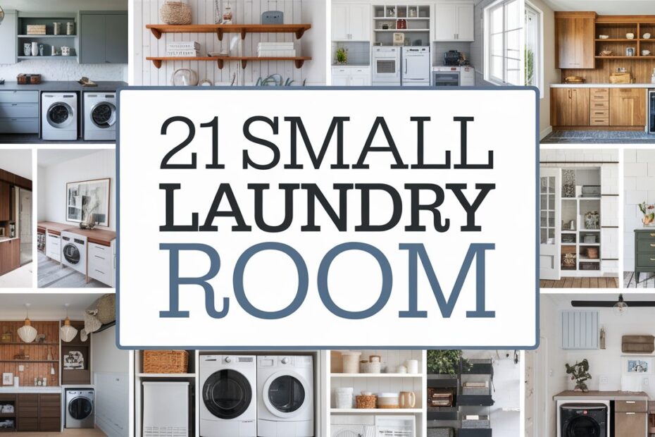 Small Laundry Room Ideas