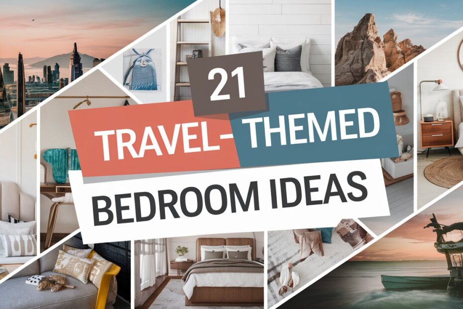 Travel-Themed Bedroom Ideas.