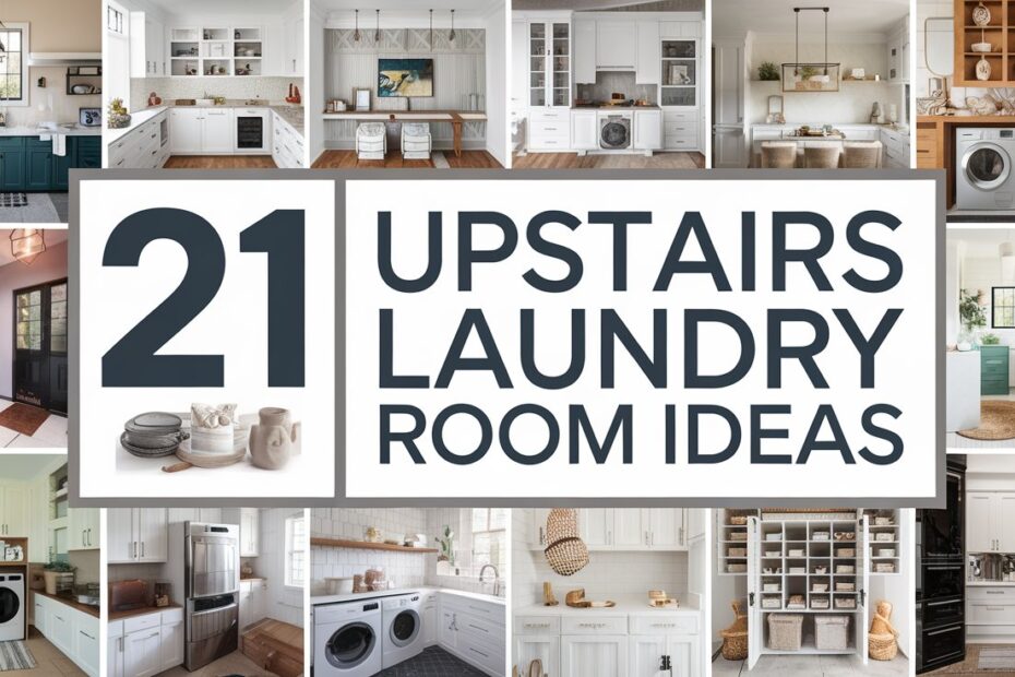 Upstairs Laundry Room Ideas