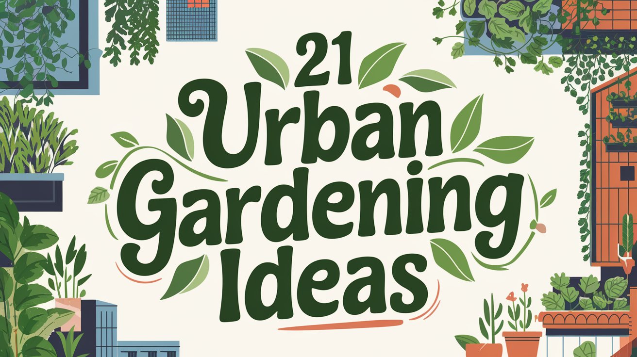 21 Urban Gardening Ideas to Transform Your City Space Into a Green Paradise