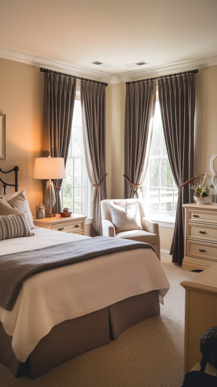 Add Blackout Curtains for Better Sleep
