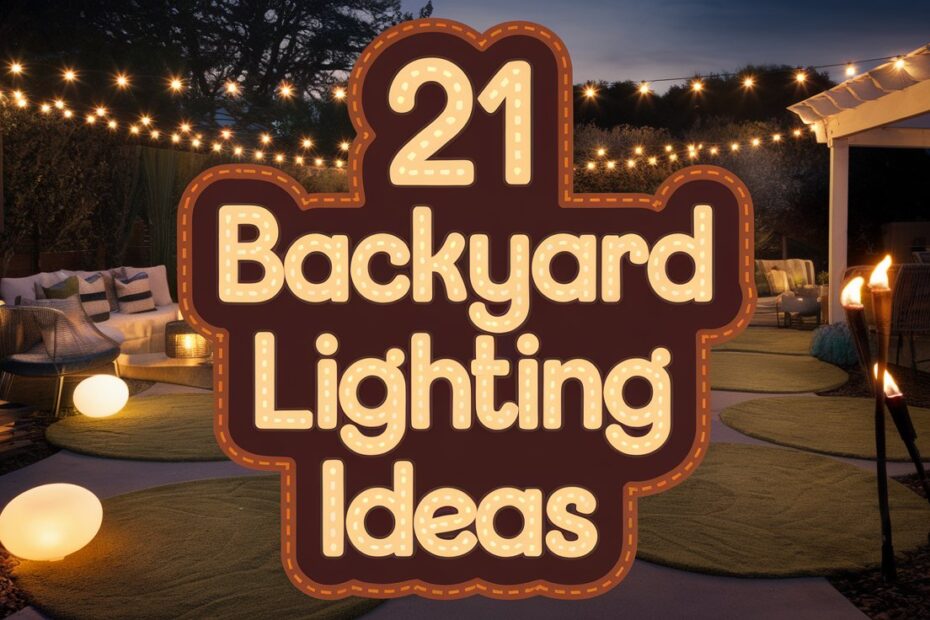 Backyard Lighting Ideas