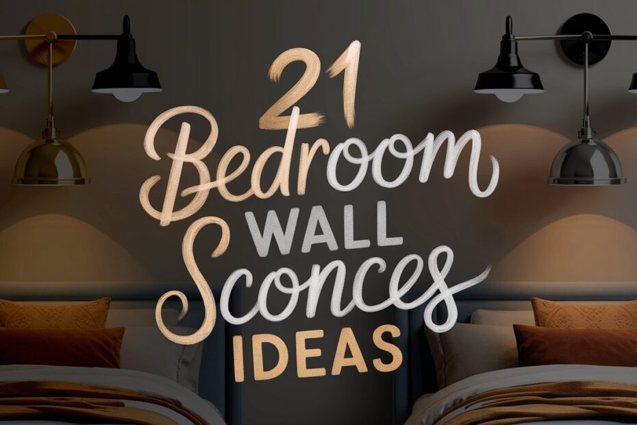 Bedroom Wall Sconces Ideas