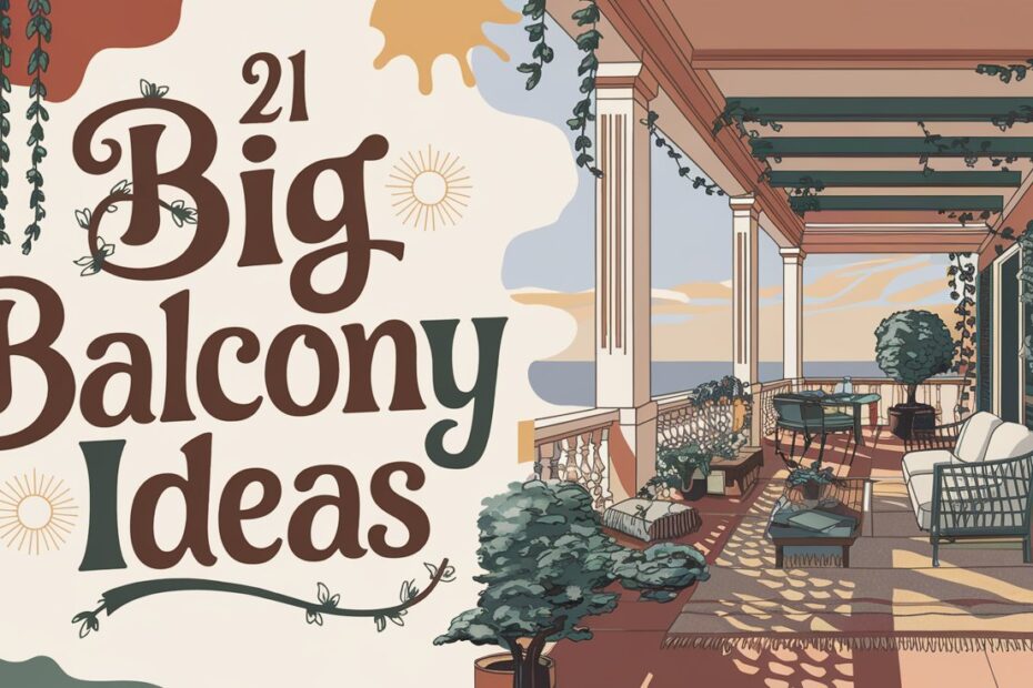 Big Balcony Ideas