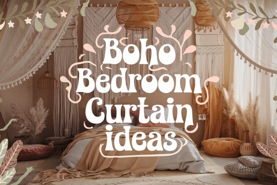 Boho Bedroom Curtain Ideas