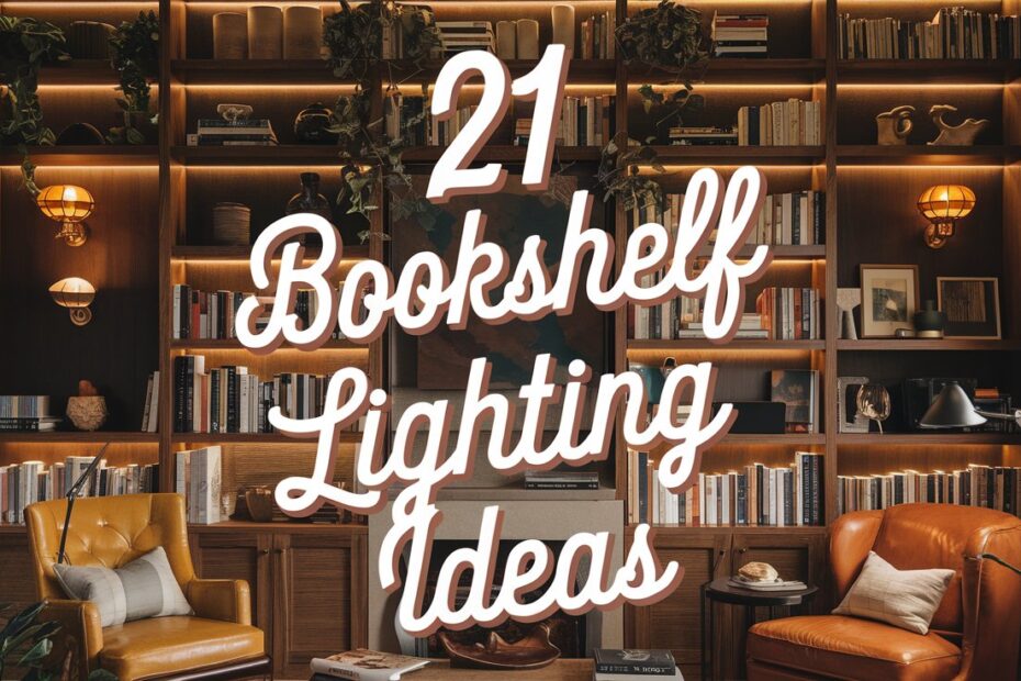 Bookshelf Lighting Ideas