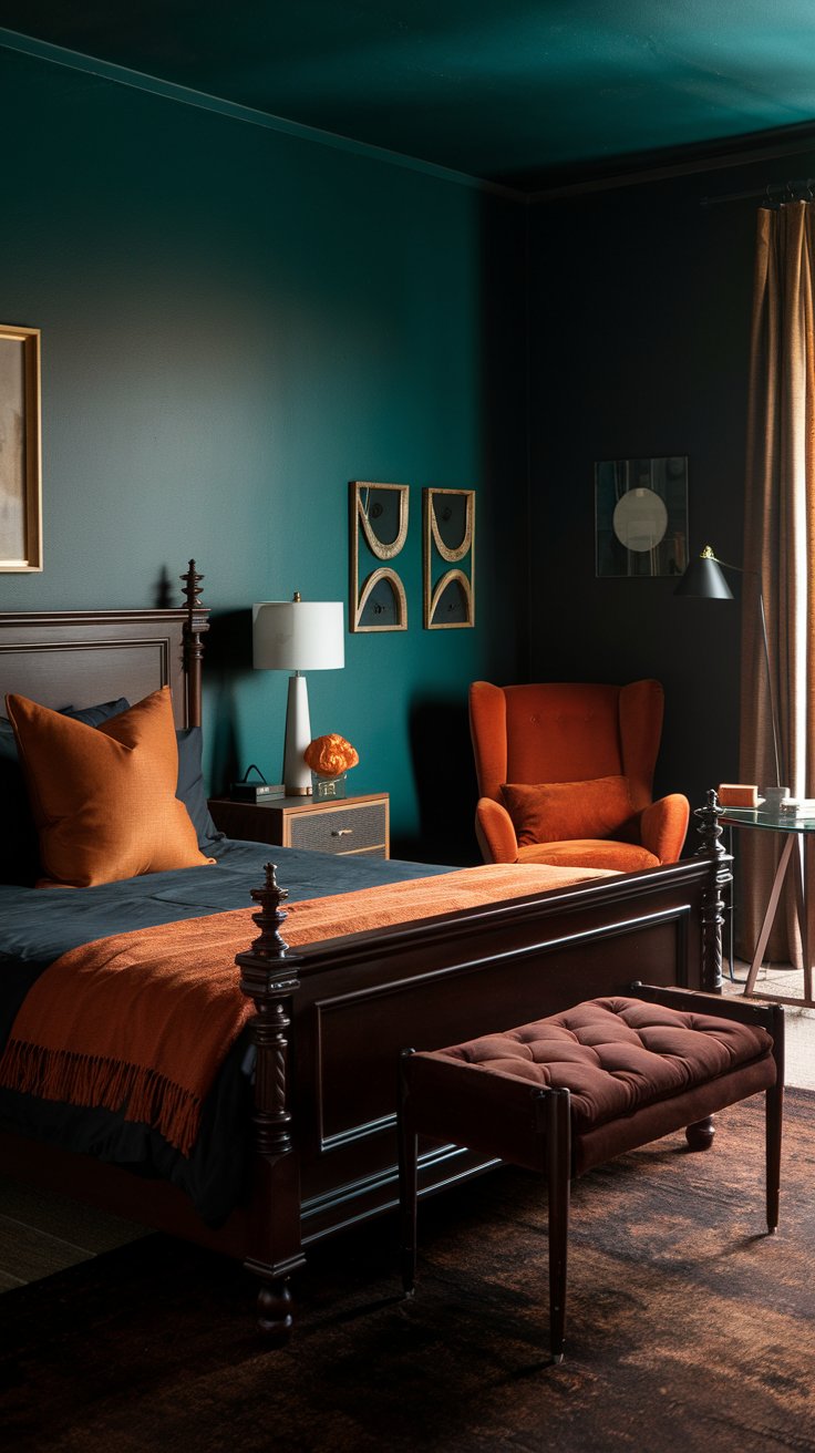 Burnt Orange Accent Pieces