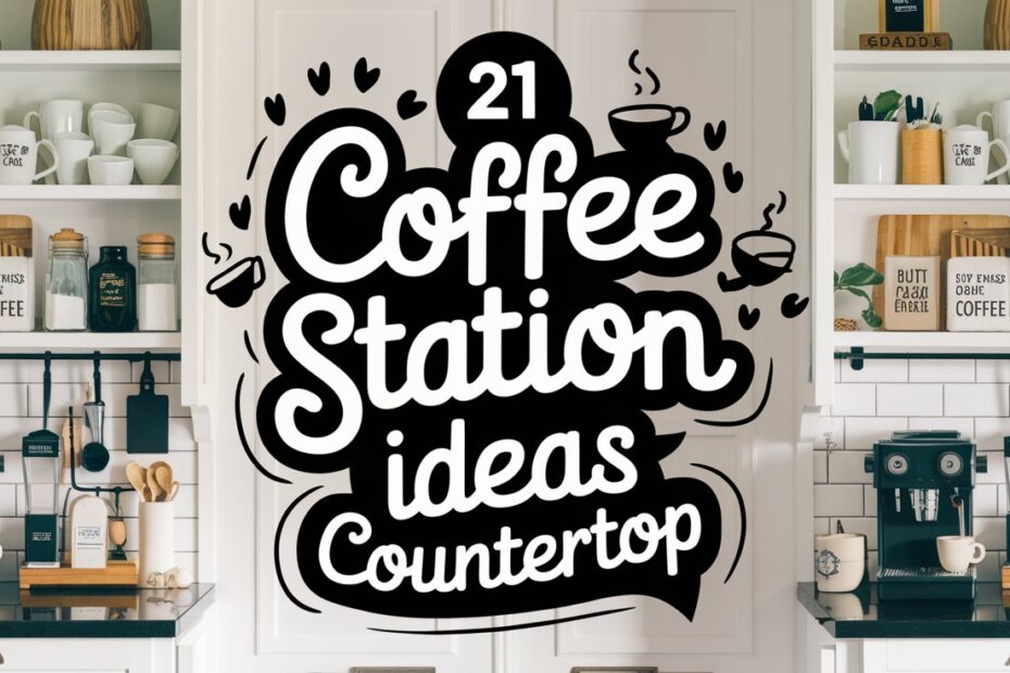 Coffee Station Ideas Countertop