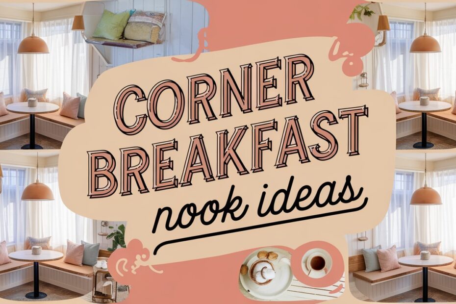 21 Corner Breakfast Nook Ideas for Every Kitchen Style and Budget