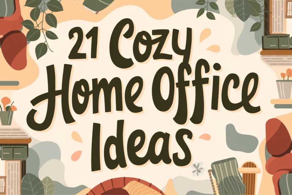Cozy Home Office Ideas