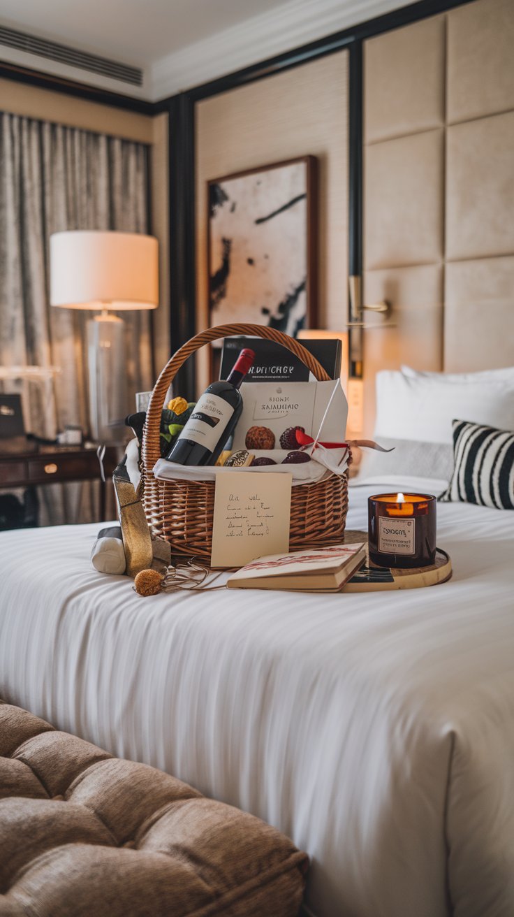 Create a Luxurious Welcome Basket