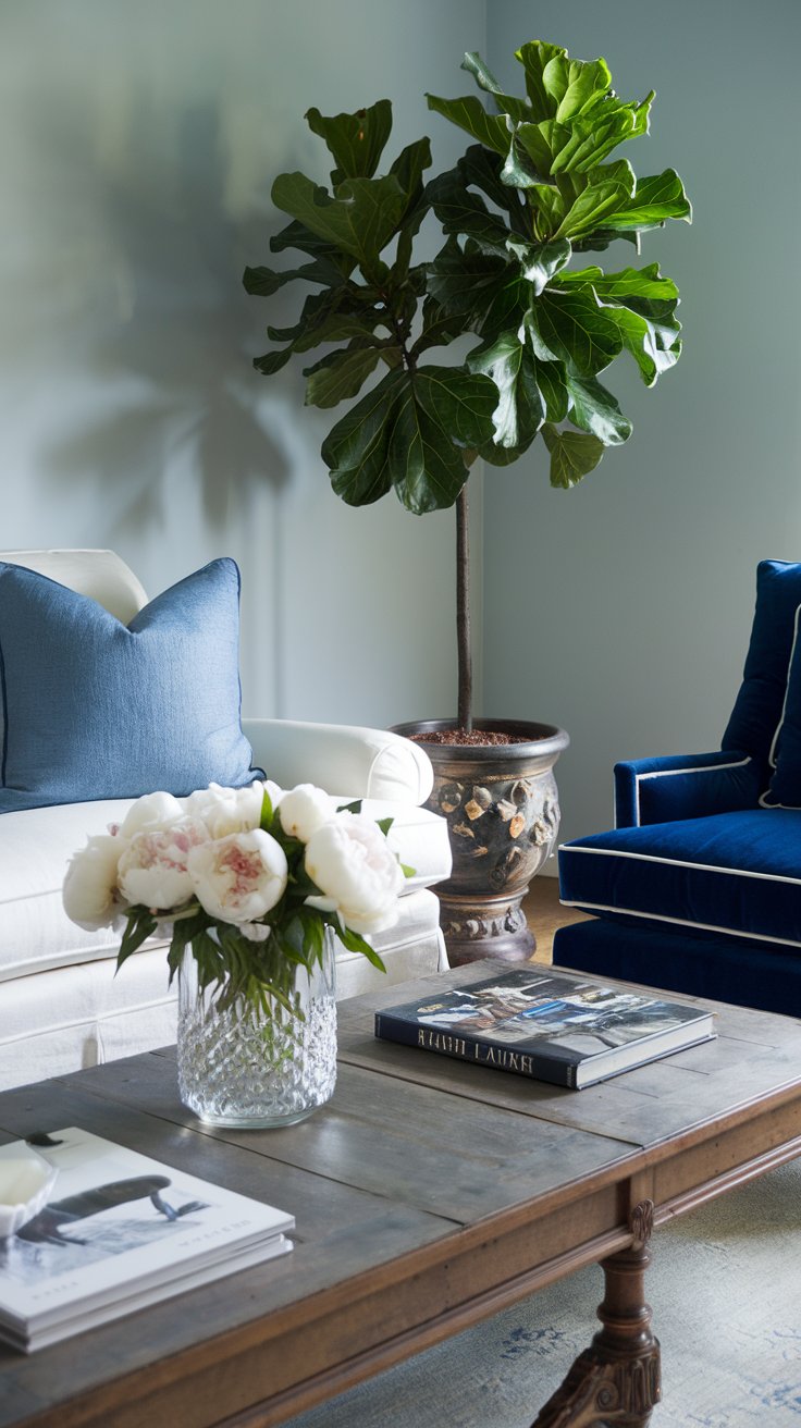 Display Fresh Flowers and Greenery