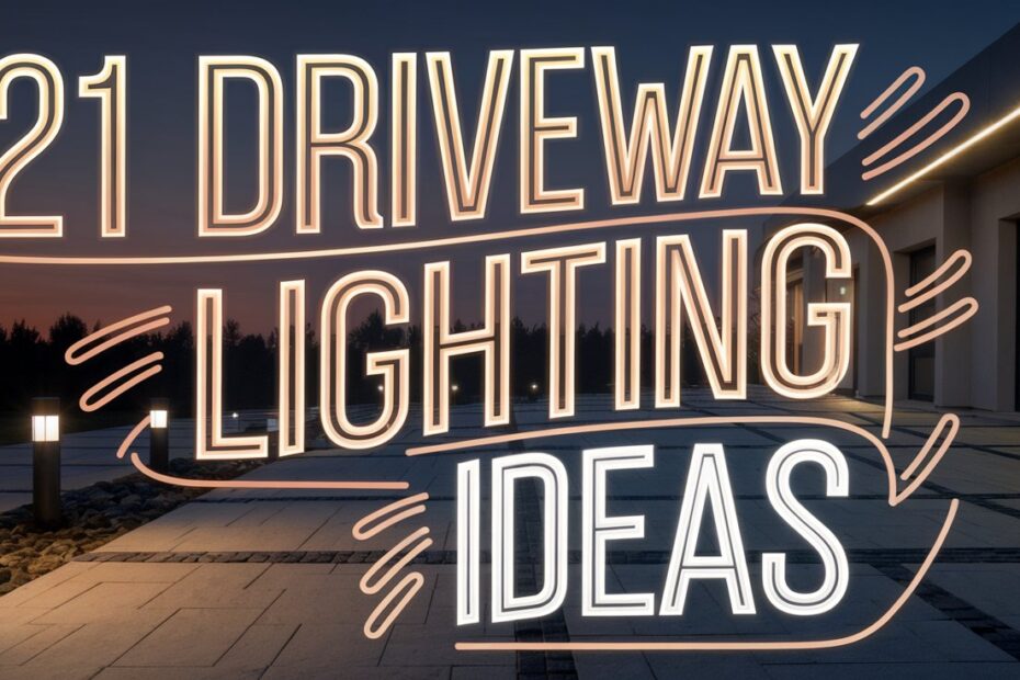 Driveway Lighting Ideas