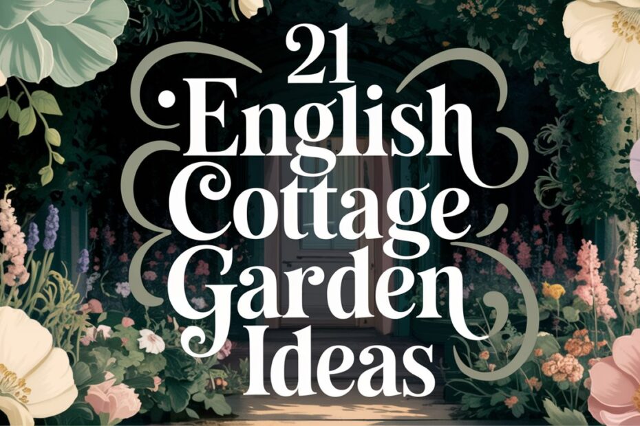 English Cottage Garden Ideas
