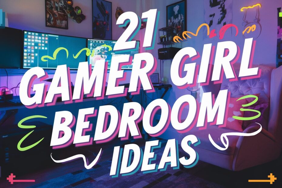 Gamer Girl Bedroom Ideas