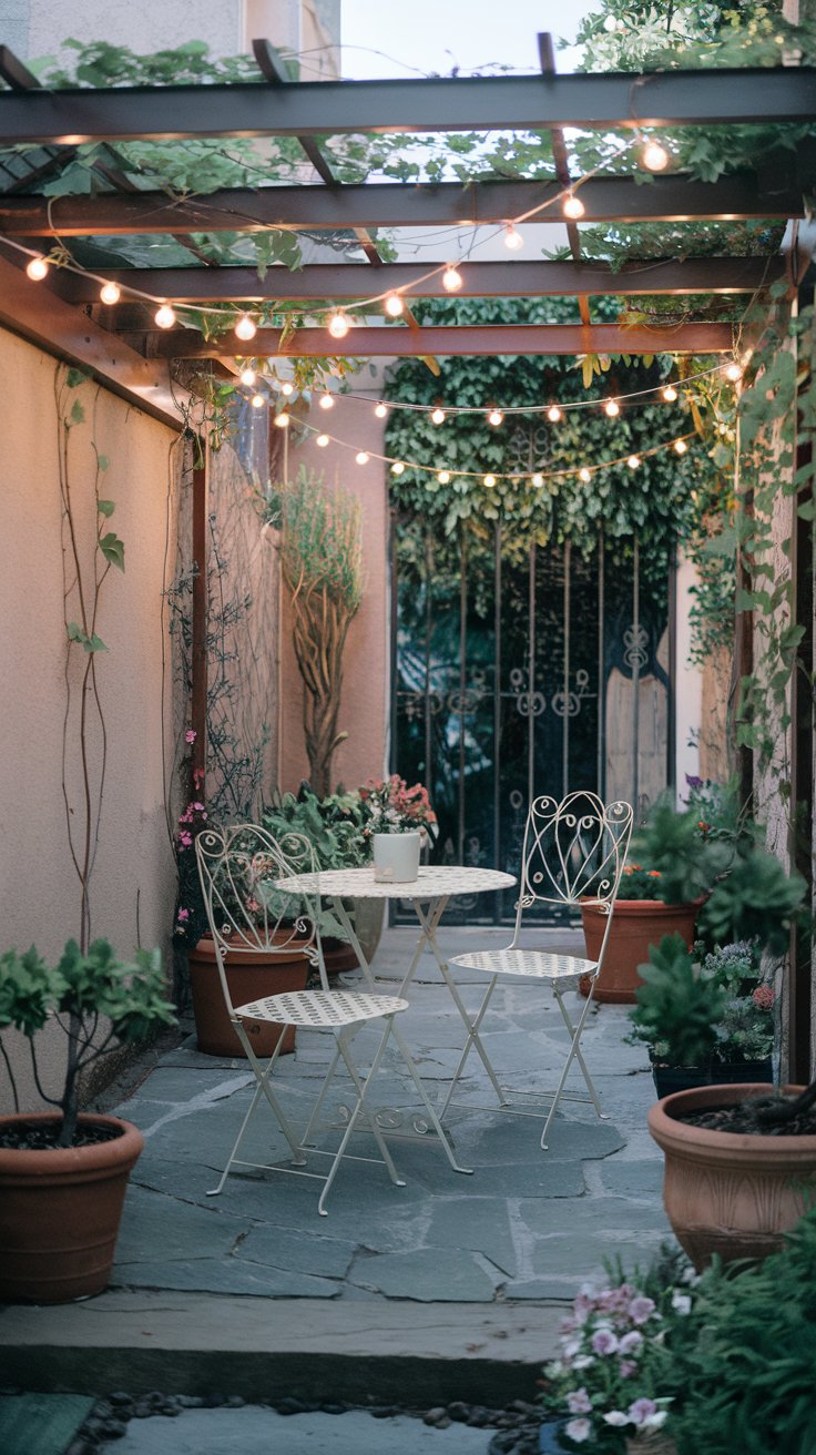 Hang String Lights for Magical Ambiance