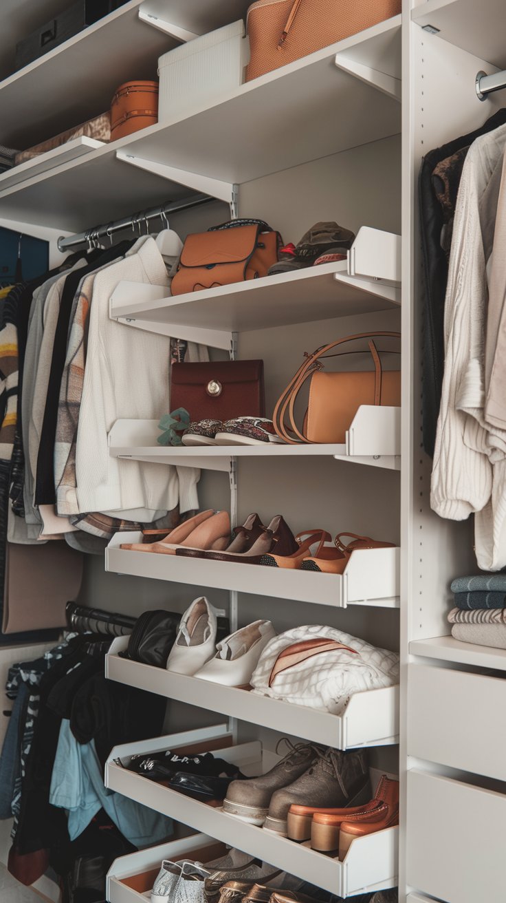 Install Adjustable Shelving for Ultimate Flexibility