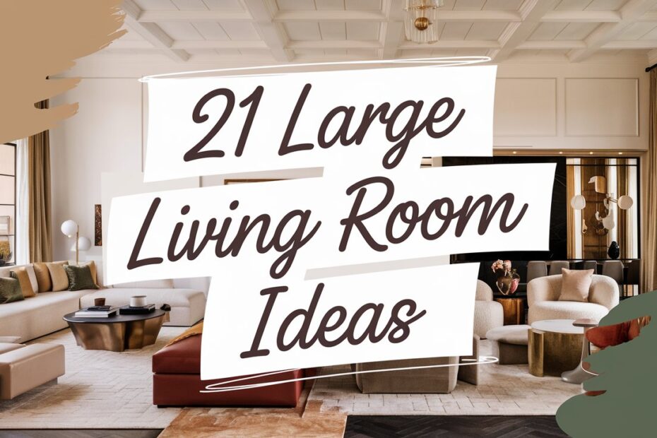 Large Living Room Ideas